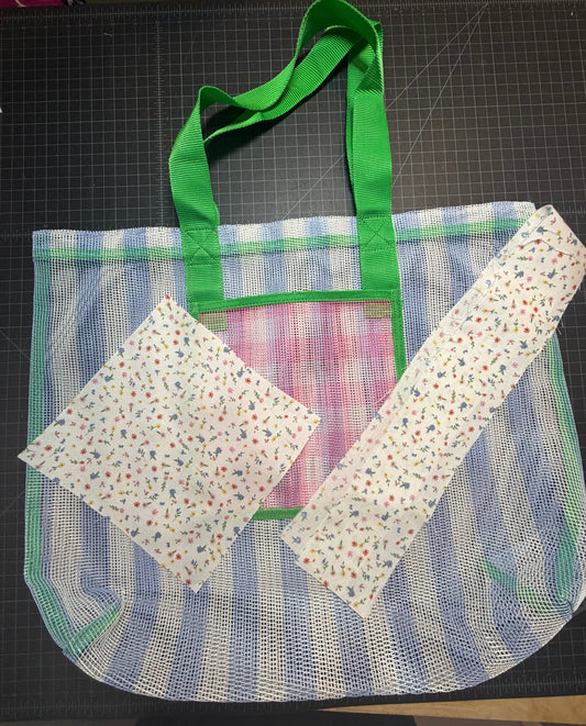 Appliqué Beach Bag! 🌊☀️