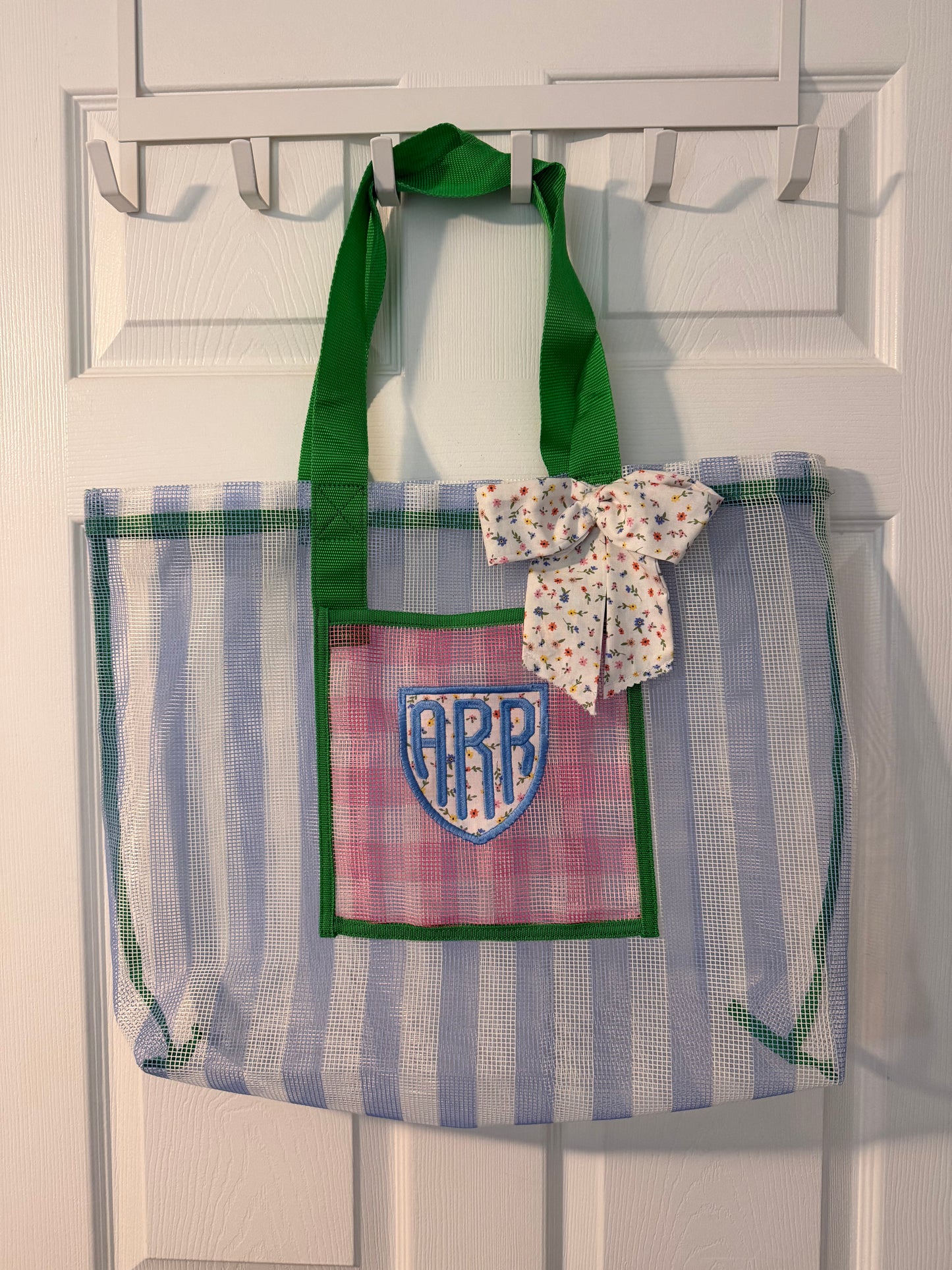 Appliqué Beach Bag! 🌊☀️