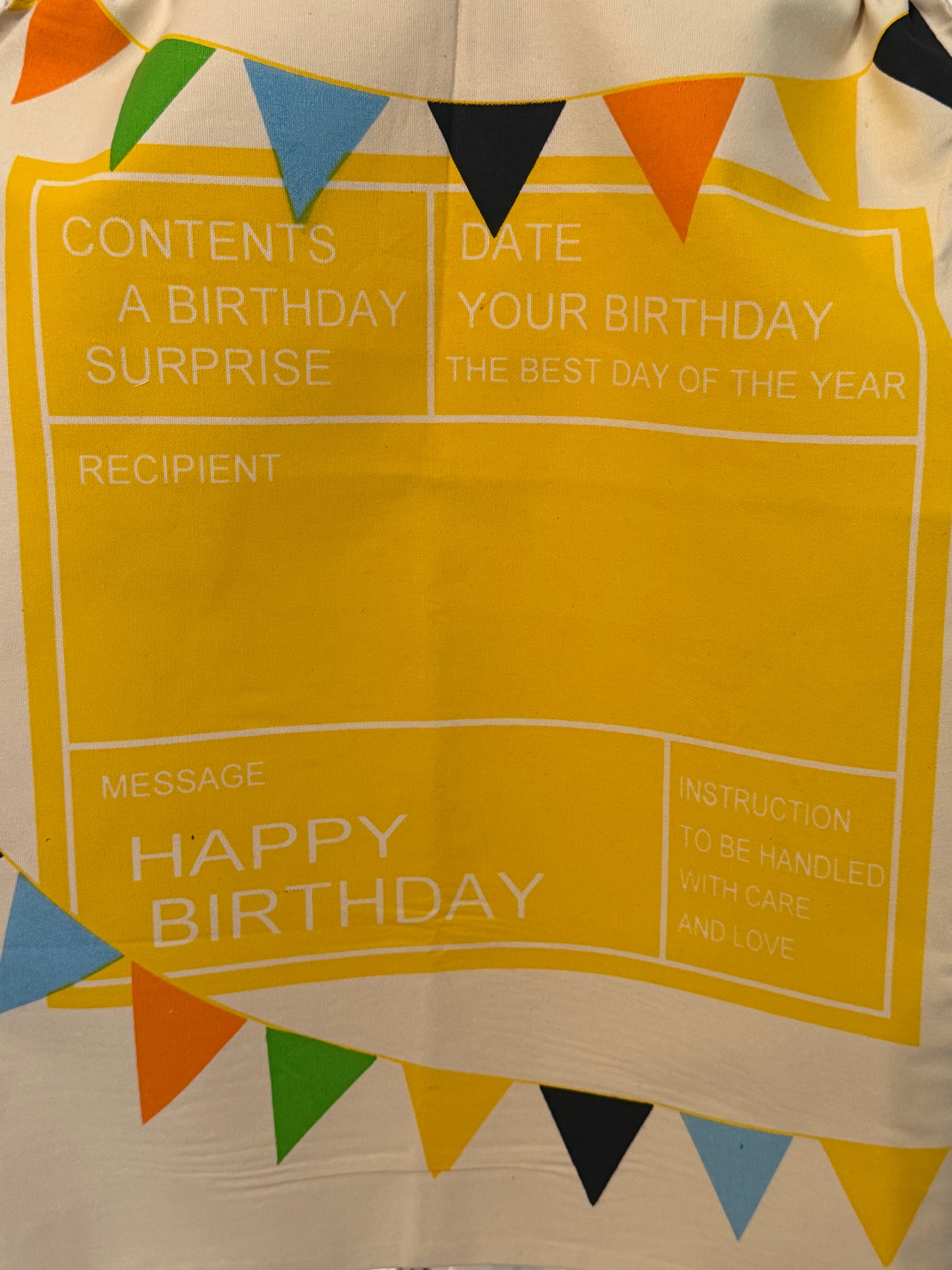 Personalized DTF Printed Gift Bag