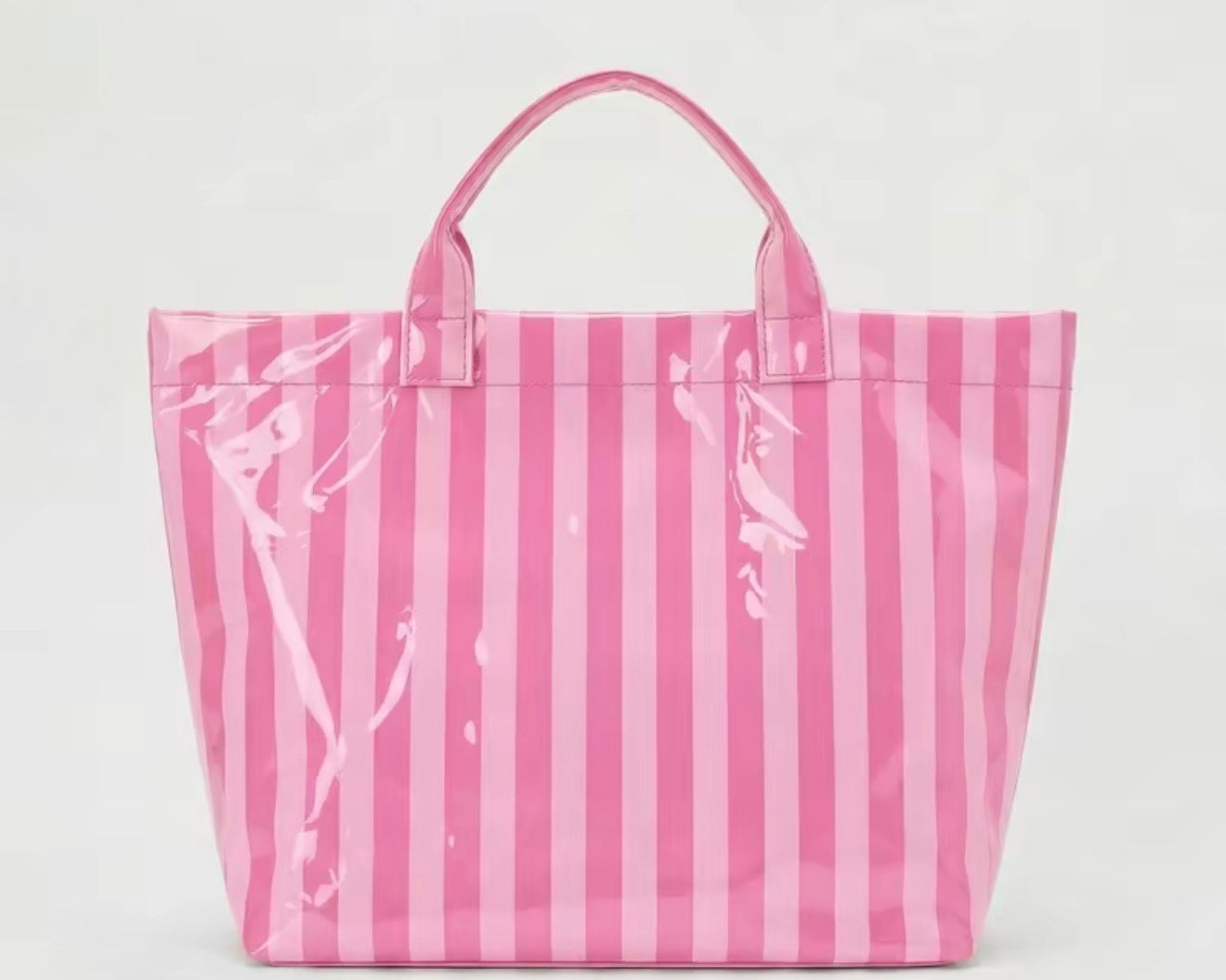 Embroidered Clear PVC Tote Bag